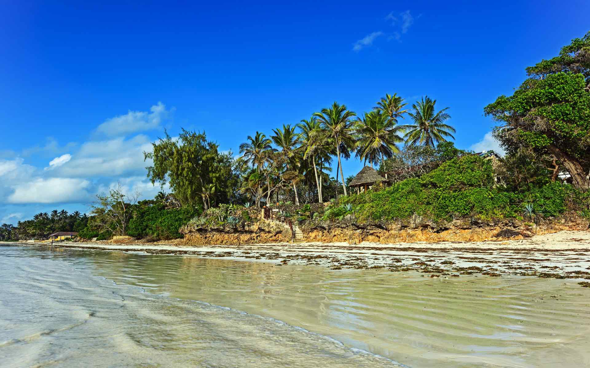 Coast in Diani Beach, Kenya
