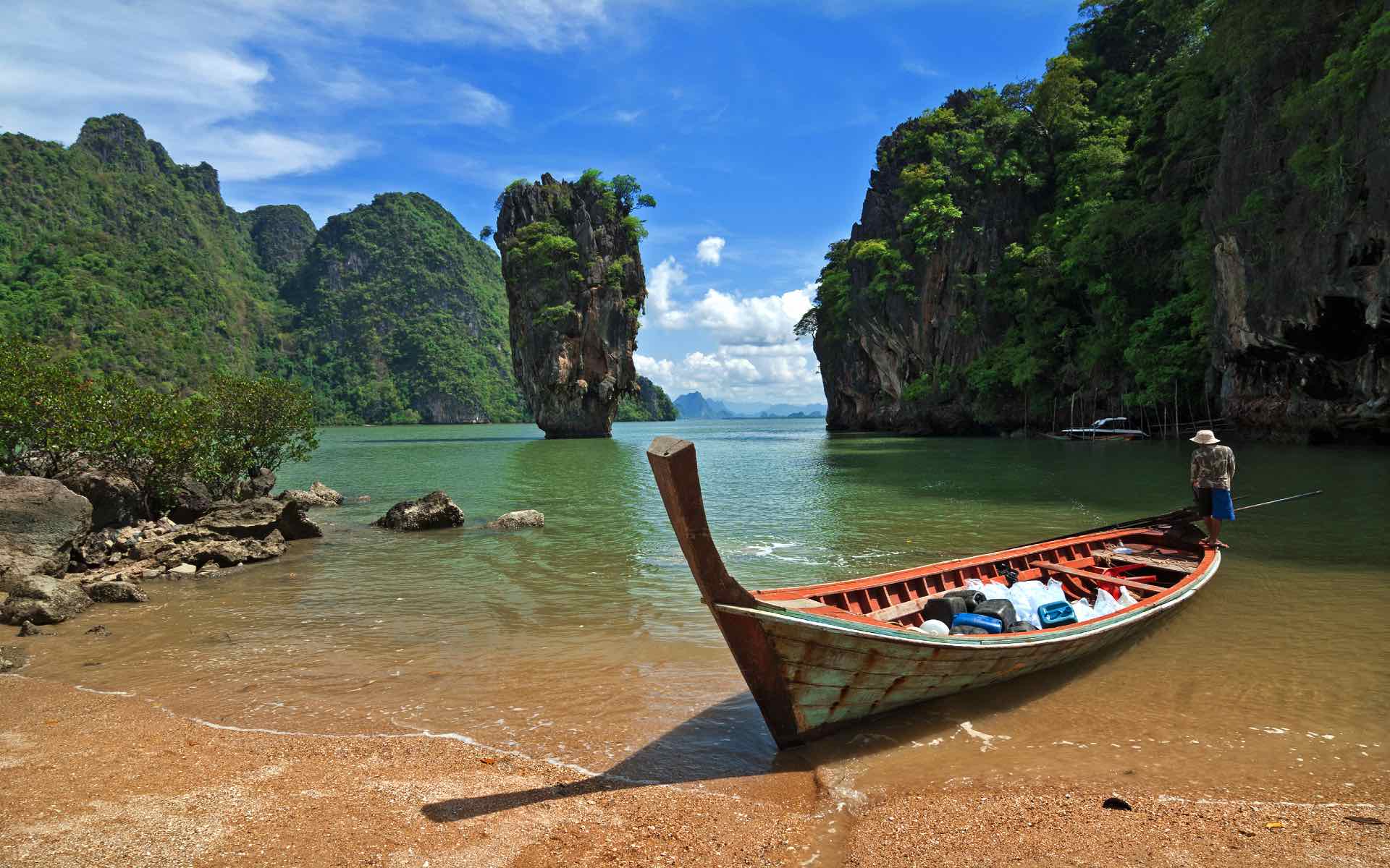 Phang Nga Bay in Thailand