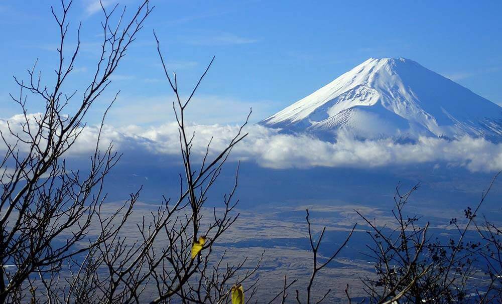 Hakone Mount Fuji in Japan